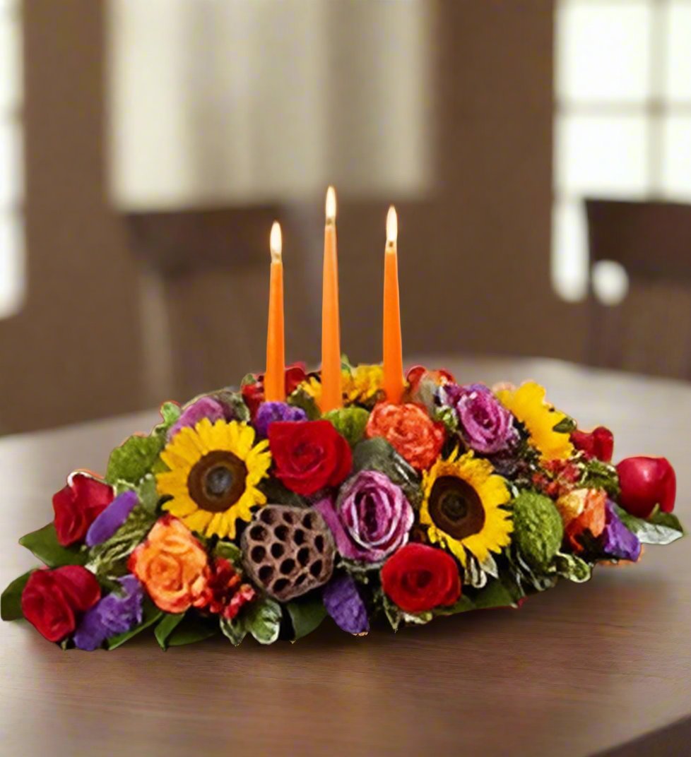 Garden of Grandeur for Fall Centerpiece