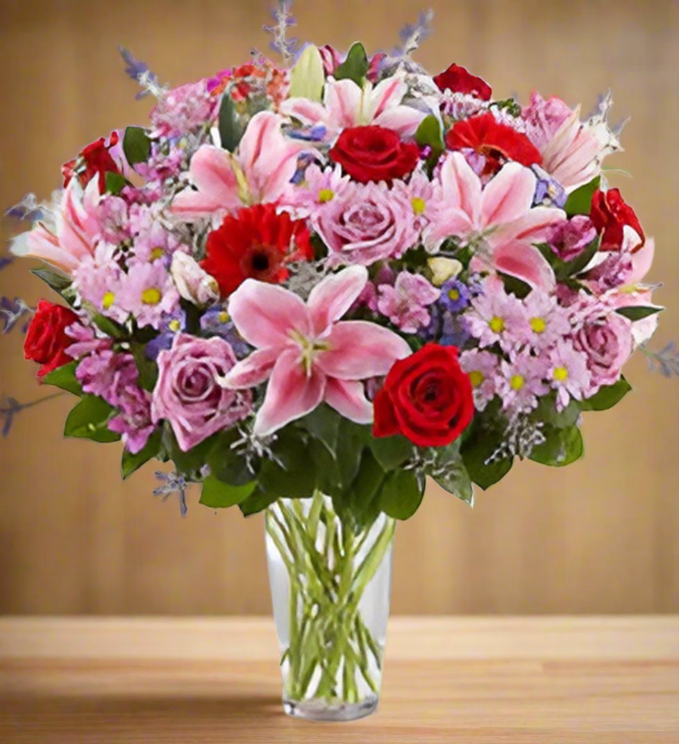 Adoring Love Bouquet by Heart & Home Flowers - Heart & Home Flowers