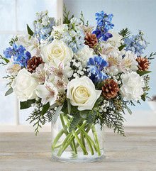 Winter Wishes Flowers - Heart & Home Flowers