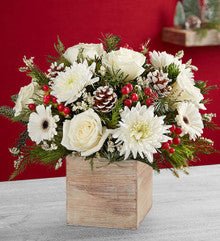 Holiday Cozy Cabin by Heart & Home Flowers - Heart & Home Flowers