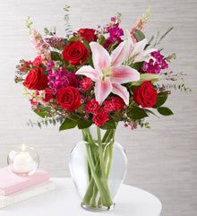 Endless Romance Bouquet - Heart & Home Flowers