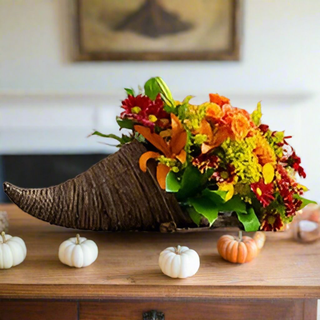 Cornucopia Fall - Heart & Home Flowers