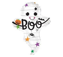 25" MUMMY GHOST STANDARD SHAPE Balloon - Heart & Home Flowers