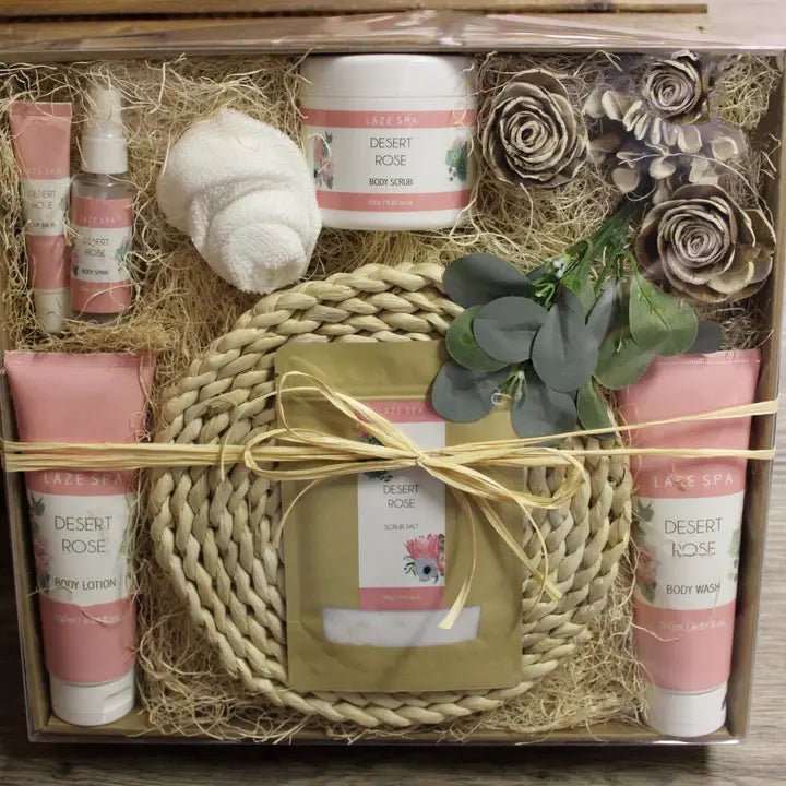Desert Rose Spa Gift Set - Heart & Home Flowers