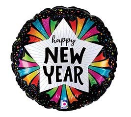 18" NEW YEAR STAR MAX FLOAT - Heart & Home Flowers