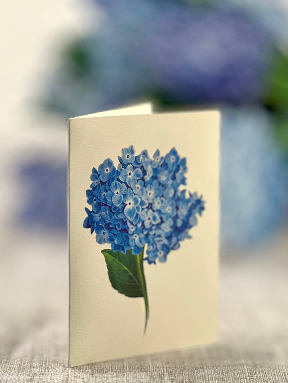 Nantucket Hydrangeas Pop Up Card - Heart & Home Flowers