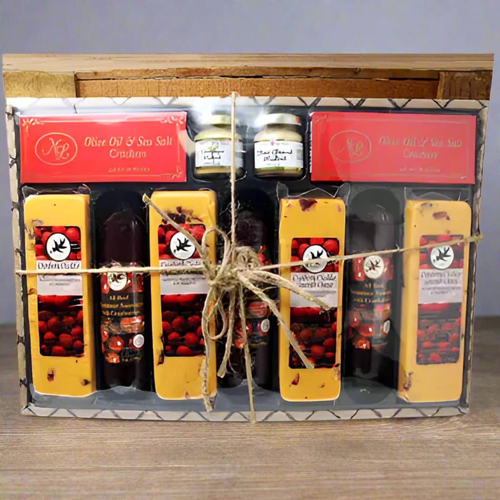 Northwood Cranberry Sausage & Cheese Gift Set - Heart & Home Flowers