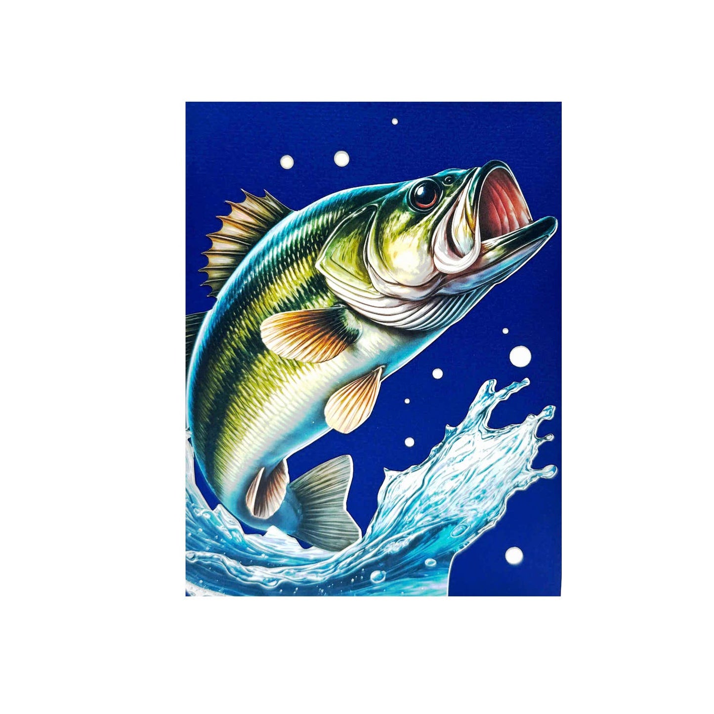 Fishing Card - Fishing 3D Pop Up Card - Heart & Home Flowers