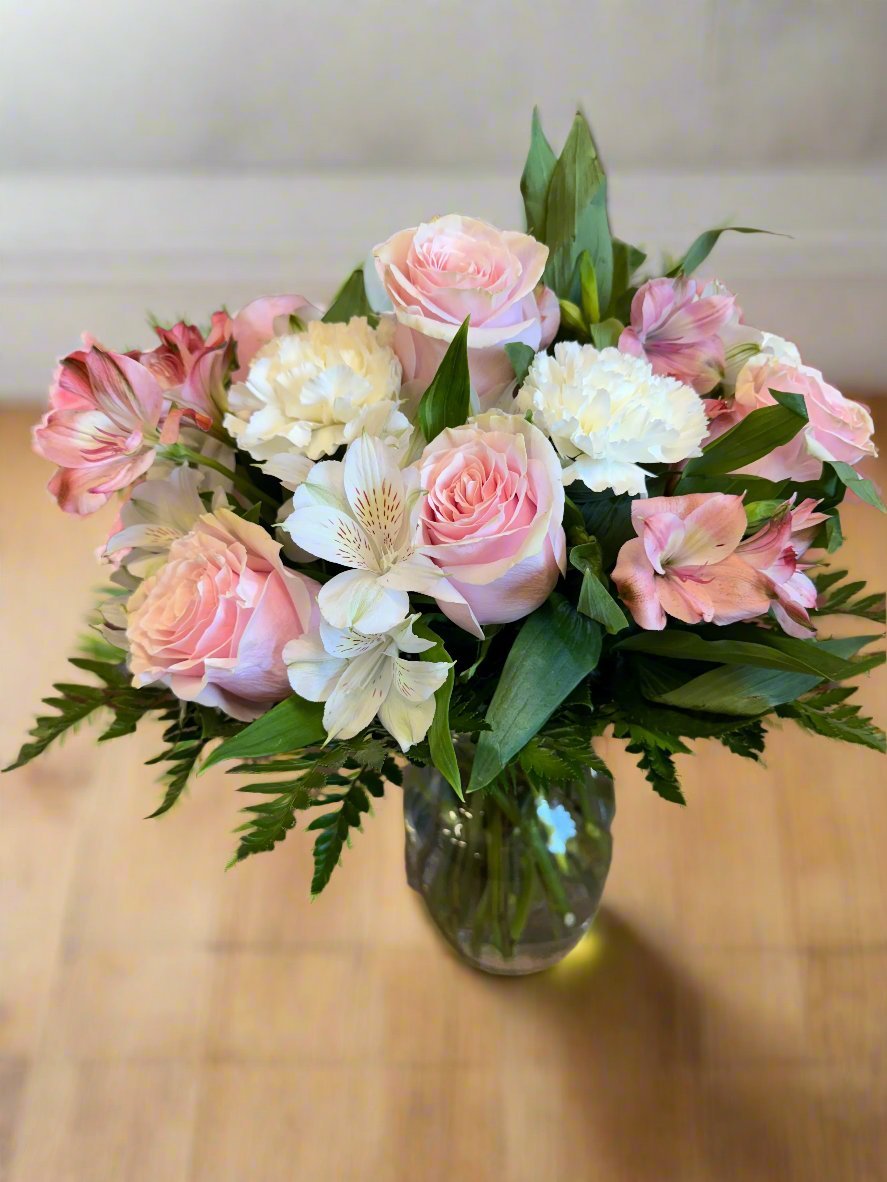 Cherished Blooms Bouquet - Heart & Home Flowers