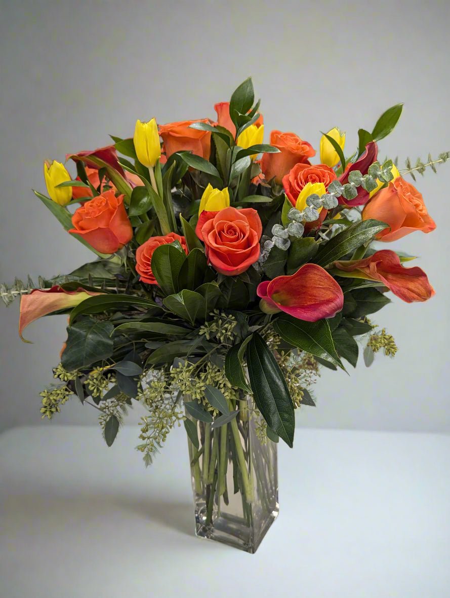 Sunset Serenity Bouquet - Heart & Home Flowers