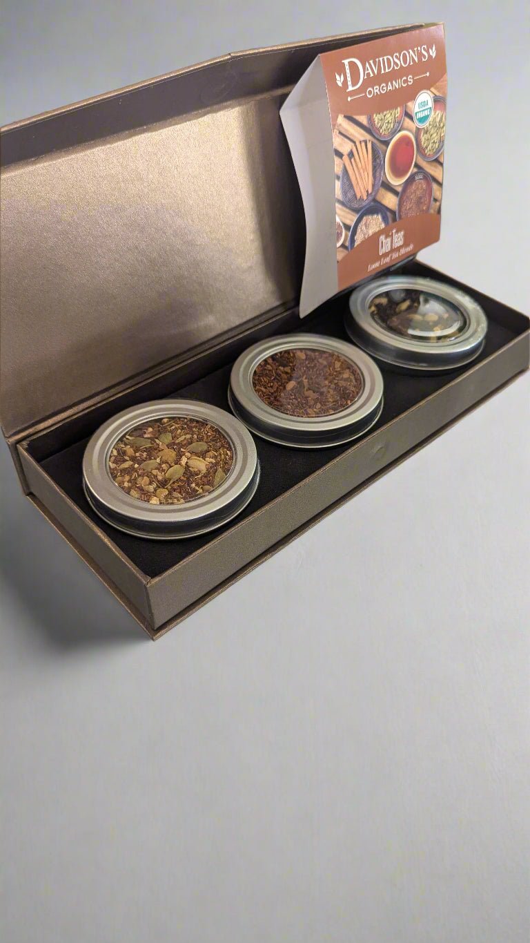 Loose Leaf Gift Set Chai Teas - Heart & Home Flowers