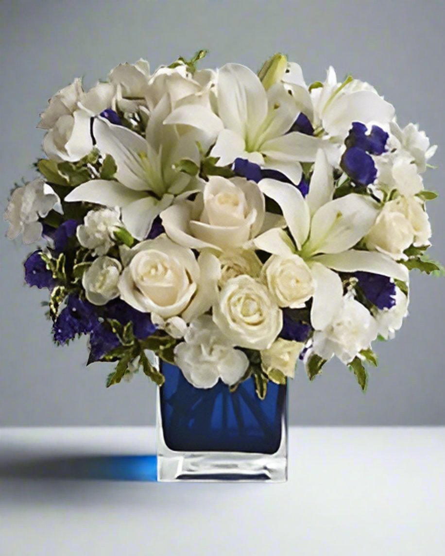 Blue Sapphire - Heart & Home Flowers