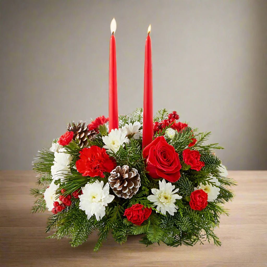 Christmas Event Centerpiece - Heart & Home Flowers