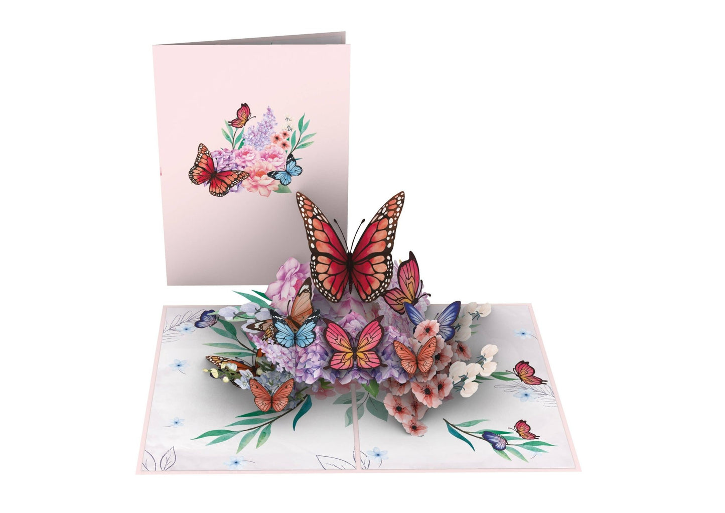 Butterfly Garden Pop - Up Card Pop - Up Card - Heart & Home Flowers