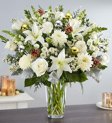 Dazzling Winter Wonderland by Heart & Home Flowers