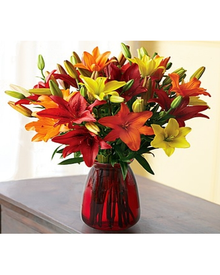 Lily Bouquet by Heart and Home Flowers