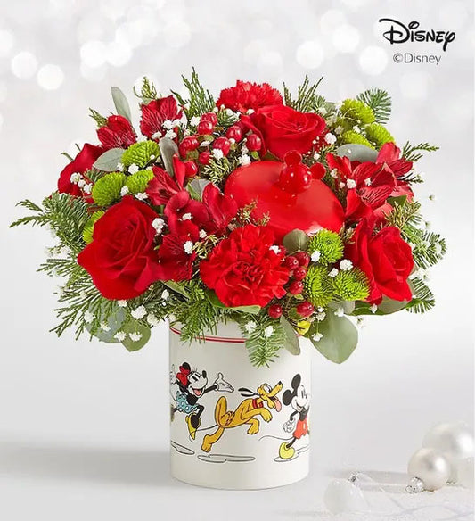 Disney Mickey Mouse & Friends Holiday Cookie Jar