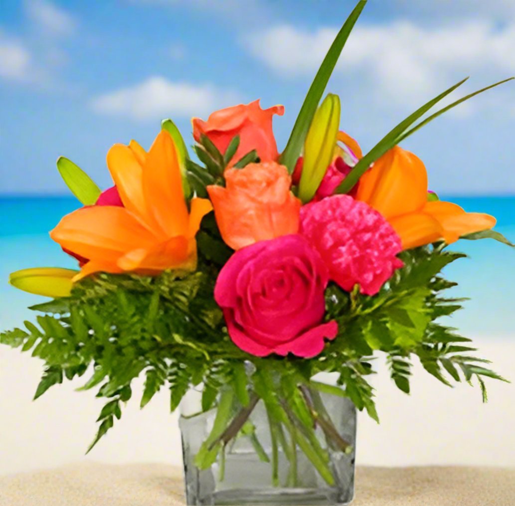 Caribbean Bouquet - Heart & Home Flowers