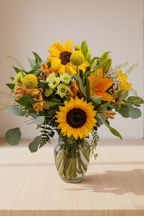 Mom's Wishes Bouquet - Heart & Home Flowers