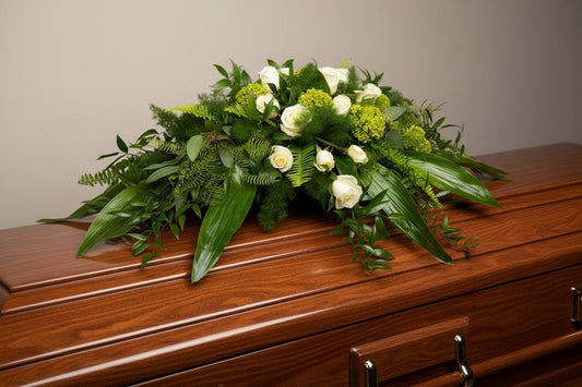 Natures Casket Spray - Heart & Home Flowers