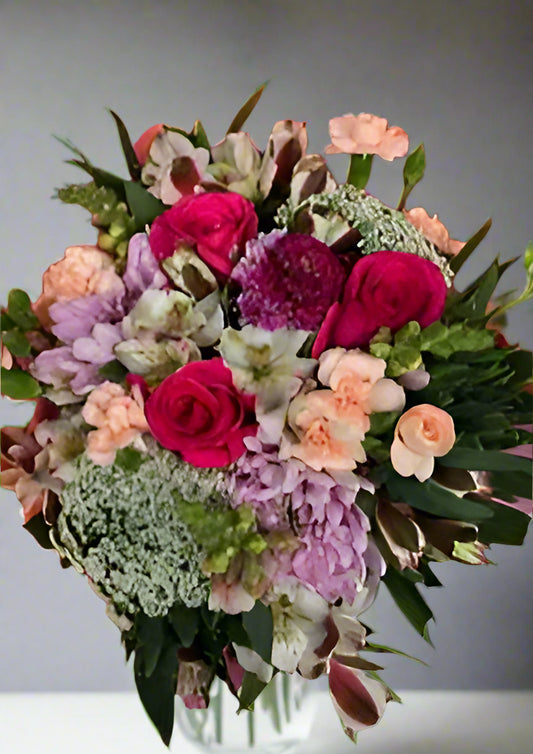 Mom Spirit Hand Tie Bouquet