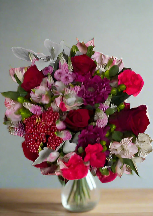 Mom's Wishes Hand Tied Bouquet
