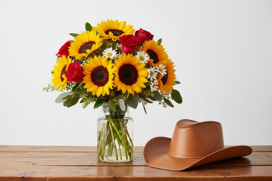 Texas Valentines - Heart & Home Flowers